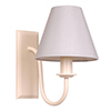 Single Gosford Wall Light in Plain Ivory