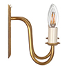 Double Gosford Wall Light in Old Gold