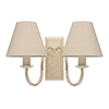 Double Gosford Wall Light in Old Ivory