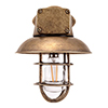 Britannia Ship's Light in Antiqued Brass