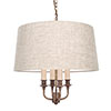 Ickworth Pendant Light in Antiqued Brass