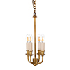 Ickworth Pendant Light in Old Gold