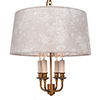 Ickworth Pendant Light in Old Gold