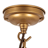 Ickworth Pendant Light in Old Gold