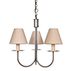 Three Arm Classic Pendant Light in Polished