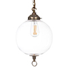 Bloomsbury Pendant Light in Antiqued Brass