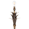 Regency Floor Lamp in Antiqued Brass