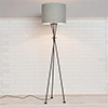 Adler Floor Lamp in Matt Black