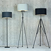 Adler Floor Lamp in Matt Black