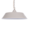 Balmoral Pendant Light Clay (inside white)