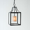 Wilton Lantern in Matt Black