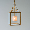 Wilton Lantern in Old Gold