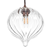 Ava Glass Pendant Light in Heritage Copper