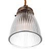 Fisher Pendant Light in Antiqued Brass