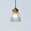 Fisher Pendant Light in Antiqued Brass