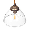 Arundel Pendant Light in Antiqued Brass 