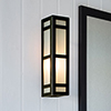 Hinton Wall Light in Matt Black