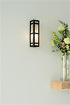 Hinton Wall Light in Matt Black