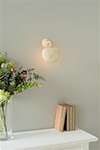 Scallop Wall Light in Old Ivory