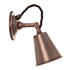 Single Curtis Spot Light in Heritage Copper