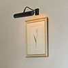 Drummond Picture Light Med (W) in Matt Black