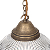 Foster Pendant Light in Antiqued Brass