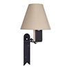 Audley Wall Light in Matt Black