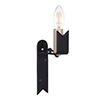 Audley Wall Light in Matt Black