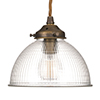 Hartley Pendant Light in Antiqued Brass