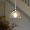 Hartley Pendant Light in Antiqued Brass