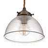 Hartley Pendant Light in Antiqued Brass