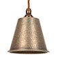 Club Pendant Light in Antiqued Brass