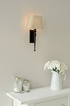 Teybor Wall Light in Matt Black