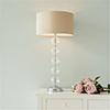 Burford Table Lamp in Nickel