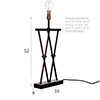 Wandsworth Table Lamp in Beeswax