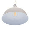 Butler Pendant Light in Clay (inside white)