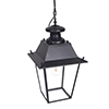 Large Canterbury Lantern in Matt Black