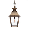 Standard Canterbury Lantern in Antiqued Brass