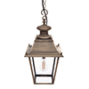 Standard Canterbury Lantern in Antiqued Brass