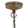 Standard Canterbury Lantern in Antiqued Brass