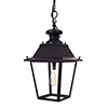 Standard Canterbury Lantern in Matt Black