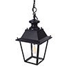 Standard Canterbury Lantern in Matt Black