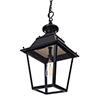 Standard Canterbury Lantern in Matt Black