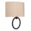 Harrington Wall Light in Matt Black