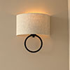Harrington Wall Light in Matt Black