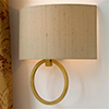 Harrington Wall Light in Old Gold