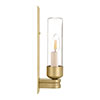 Raydon Wall Light in Burnished Brass