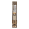 Raydon Wall Light in Antiqued Brass (Fluted Glass)