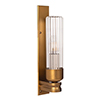 Raydon Wall Light in Old Gold (Fluted Glass)