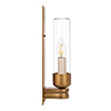 Raydon Wall Light in Old Gold (Plain Glass)
